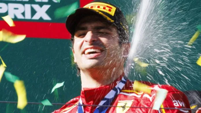carlos sainz ferrari australia