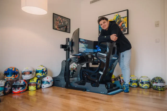 Lando Norris simulator