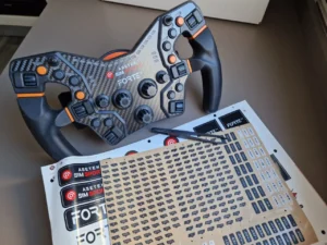 Asetek Forte Formula Steering Wheel