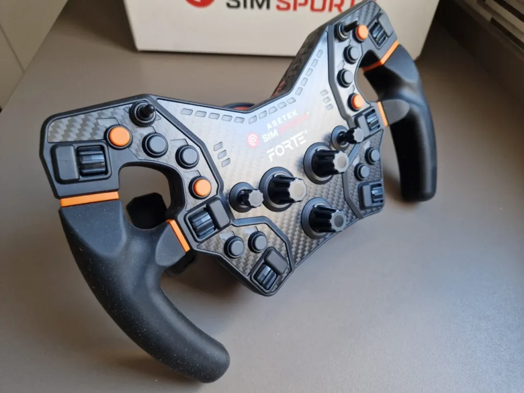 Asetek Forte Formula Steering Wheel