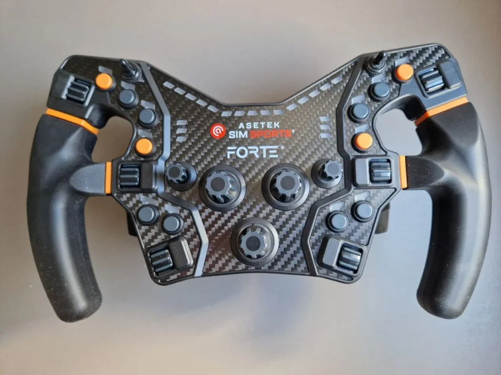 Asetek Forte Formula Steering Wheel