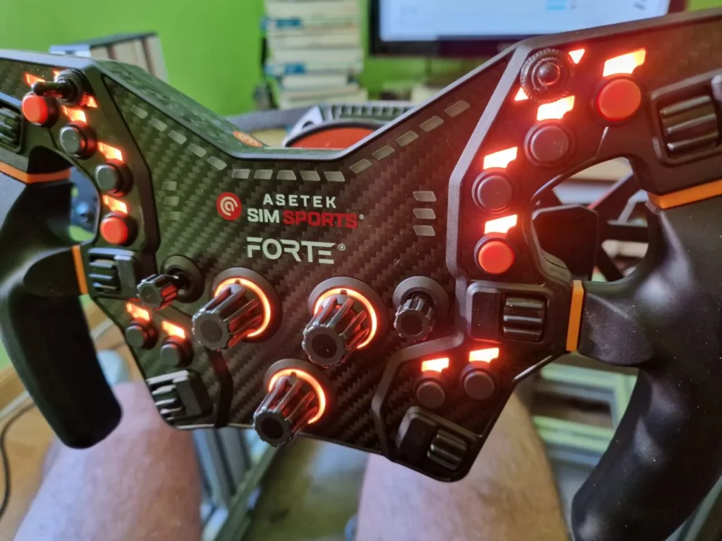 Asetek Forte Formula Steering Wheel