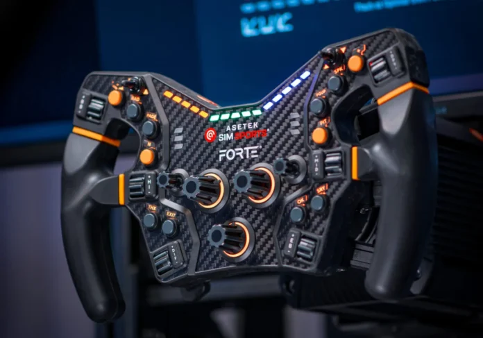 Asetek Forte Formula Steering Wheel