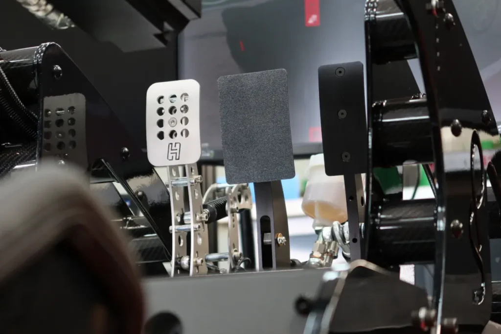 Bespoke Hydraulic Pedals Cool Performance Racing Simulators