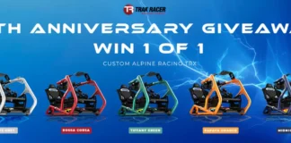 trak racer 15th giveaway