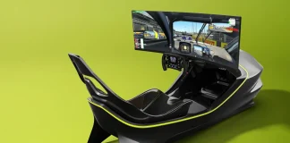 curv x aston martin amr c01 racing simulator rear 3 4 jpg.