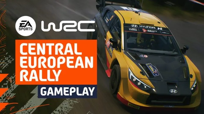 EA WRC European Rally Gameplay