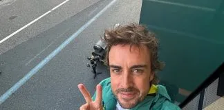 alonso selfie