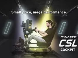 Fanatec CSL Cockpit Restock Starts August 10 in the US Fanatec CSL Cockpit Banner