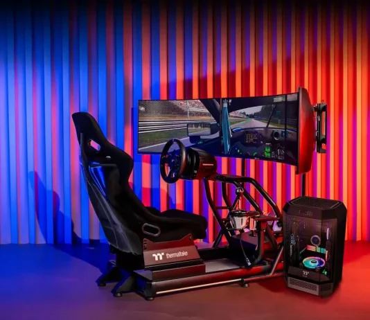 Choosing the Perfect Sim Racing Cockpit Setup thermaltake gr500 cockpit