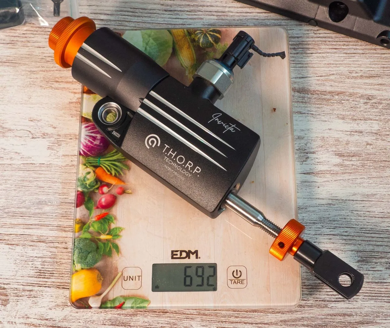 asetek invicta brake weight