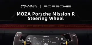 MOZA Porsche Mission R Steering Wheel