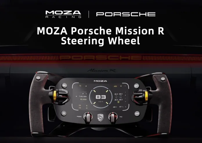 MOZA Porsche Mission R Steering Wheel