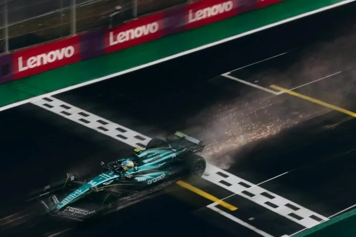 aston f1 water