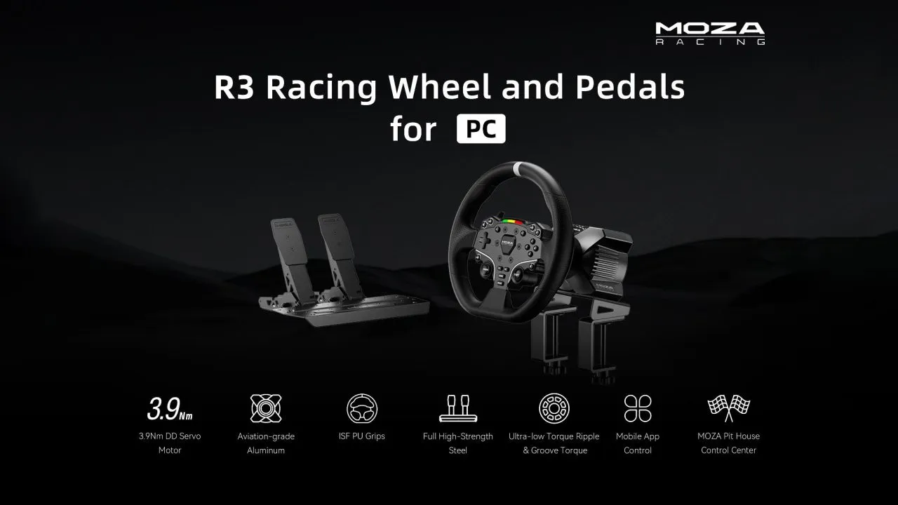 $299 MOZA R3 for PC Is Here – Grab Yours Alongside MOZA Christmas 