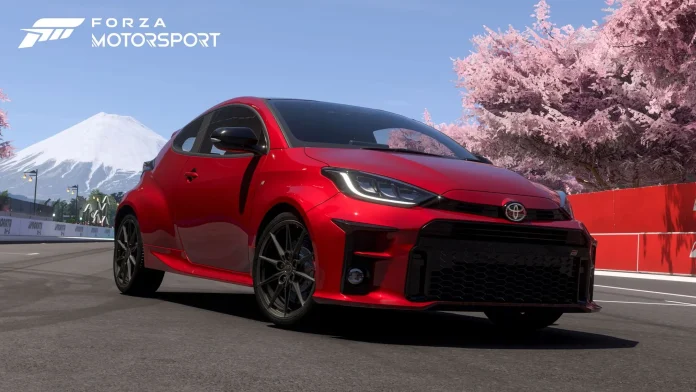 Forza Motorsport TOY Yaris GR 21 Hakone Featured Tour Reward Car