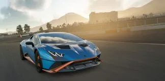 evo lambo road