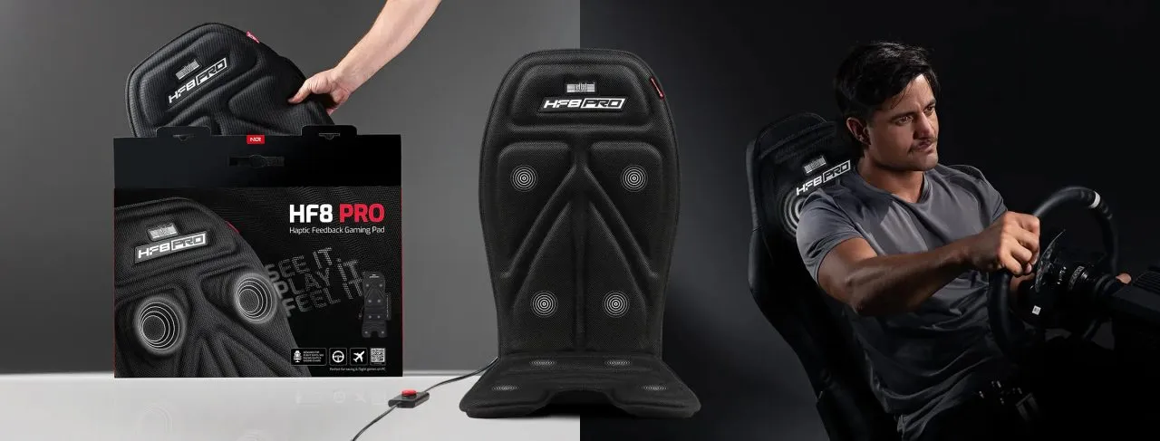 Next Level Racing presents the HF8 Pro: A New Era of Immersive 