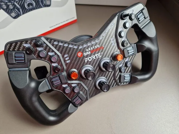 asetek forte formula button box alu review 133246