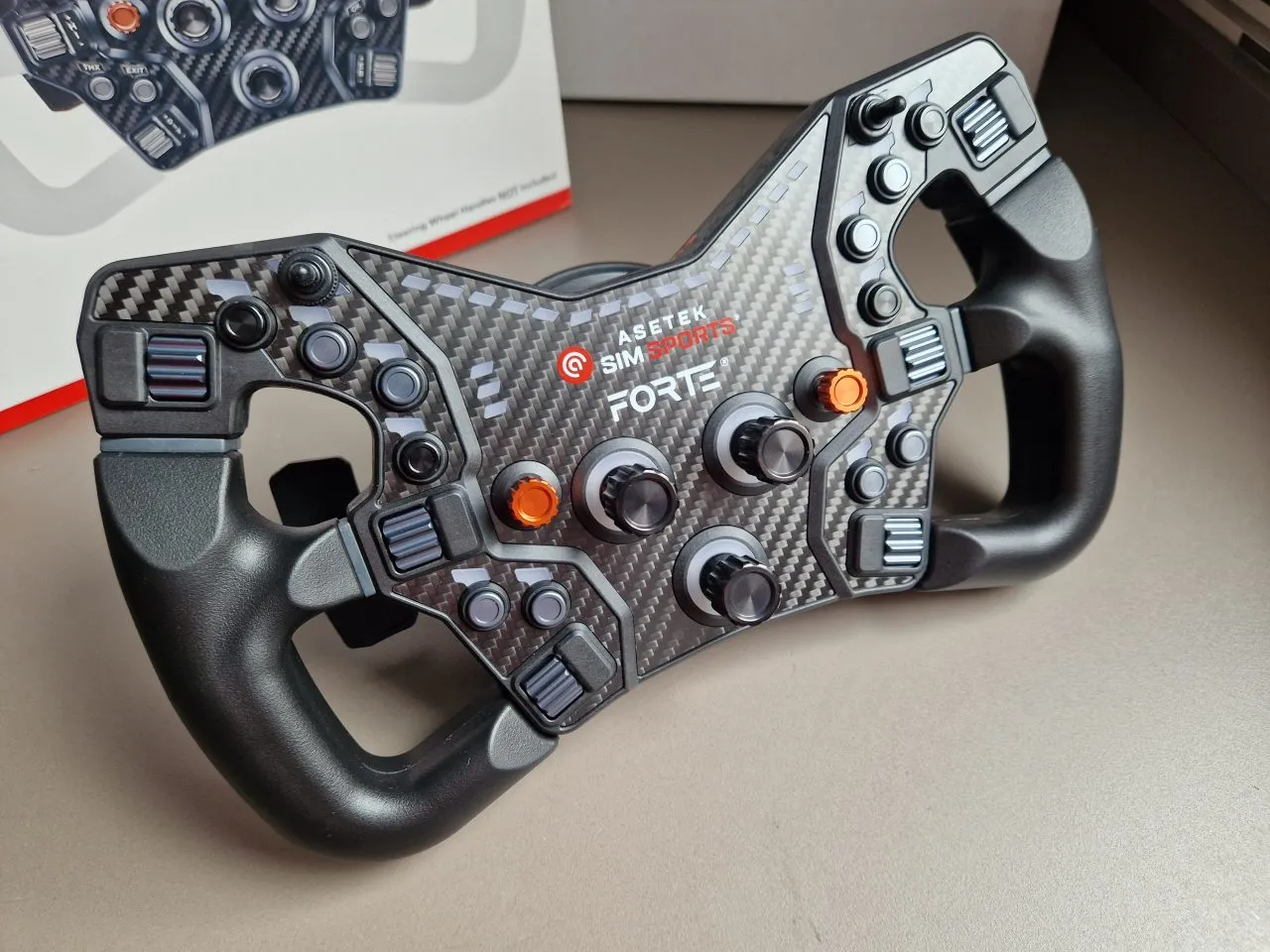 Review: Asetek Forte Formula Steering Wheel (Aluminum) - BoxThisLap
