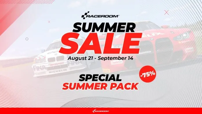 summer sale raceroom 25
