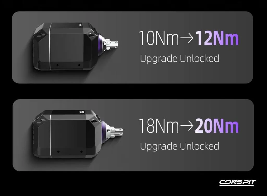 conspit ares upgradeable