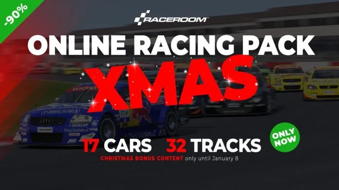 xmas sale raceroom 25