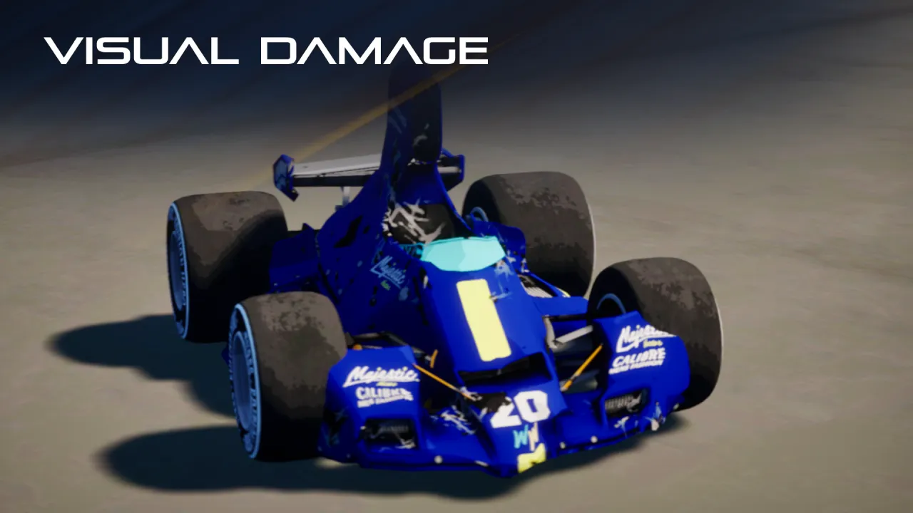 Formula Legends Visual Damage