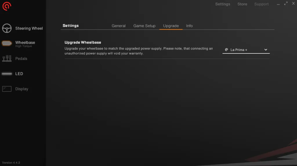 La Prima + Upgrade La Prima + Upgrade