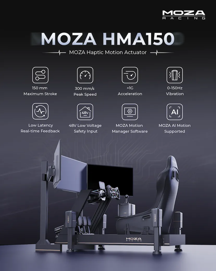Moza HMA150 Motion Actuator Moza HMA150 Motion Actuator