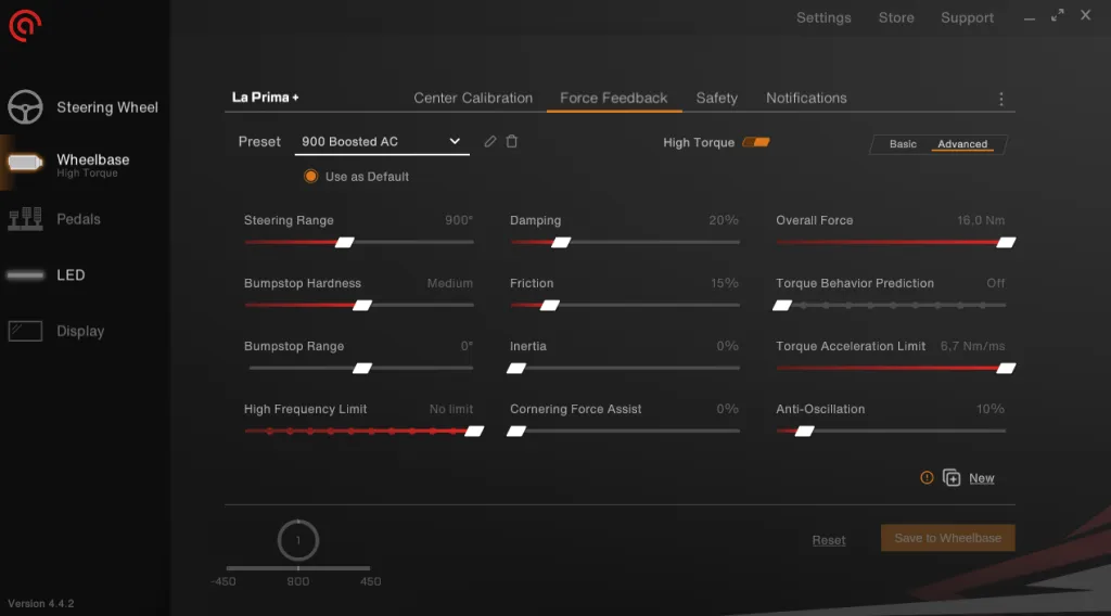 Upgraded Torque La Prima+ Upgraded Torque La Prima+