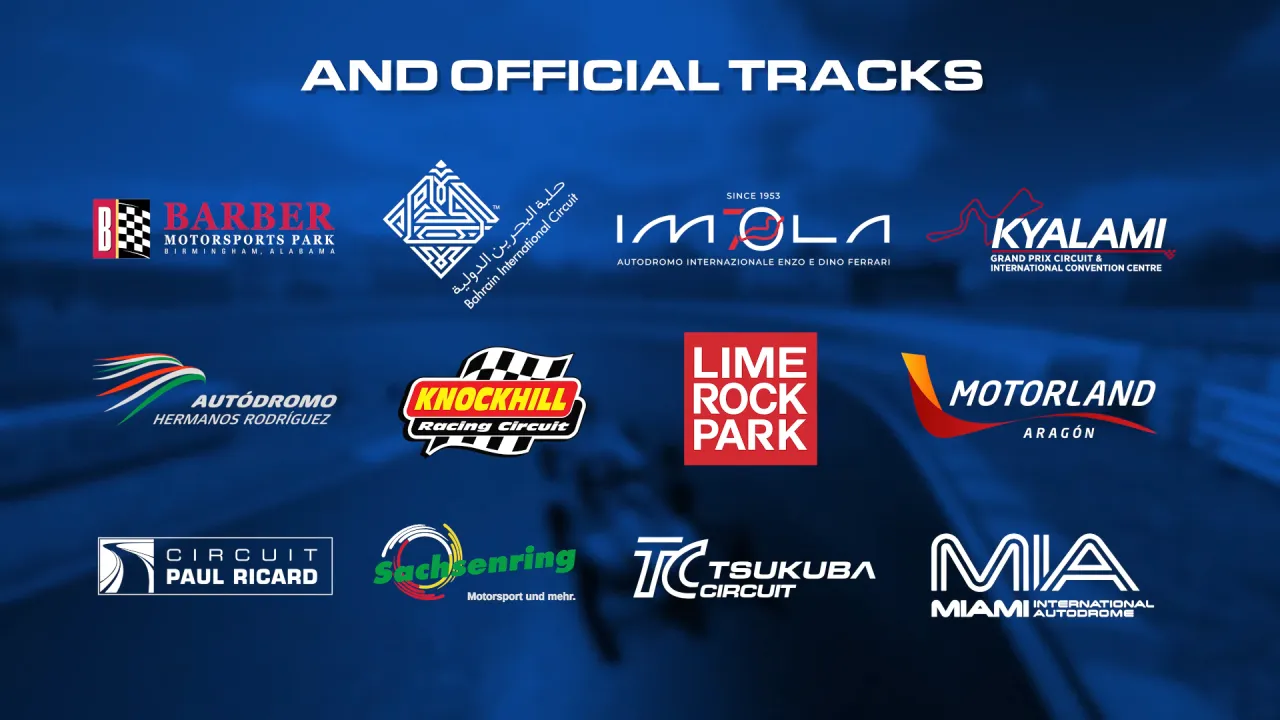 iracing arcade track list