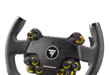 Thrustmaster Quietly Releases A New Steering Wheel: EVO Racing 31U Leather thrustmaster evor31ul oc whitebackgroundimage 2 1000x1000