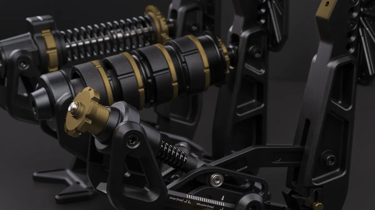 Fanatec Spring Showcase Podium Pedals