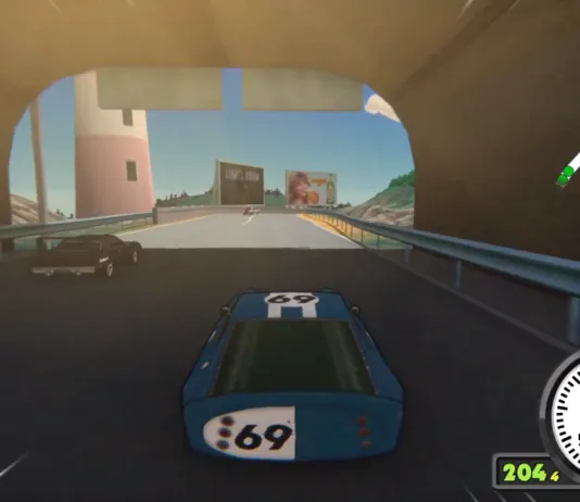 Super Woden GP 3 embraces a chase camera and a simcade approach Super Woden GP 3