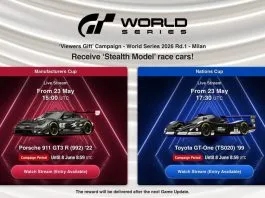 Gran Turismo 7 to Give Away Two Exclusive “Stealth Models” During GT World Series 2026 in Milan Gran Turismo 7 Stealth Modes Gift GT World Series 2026 Milan