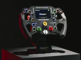 Thrustmaster reveals exclusive Ferrari 499P Hypercar sim wheel Ferrari 499P Centenary Winner Edition 2