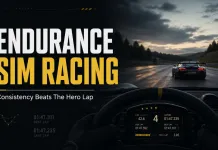 Endurance Sim Racing and the Skill of Staying Fast Longer Endurance sim racing cockpit