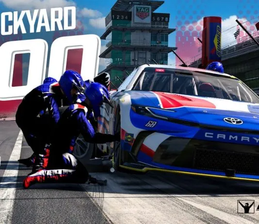 iRacing Brickyard 400 special event takes the NASCAR to Indianapolis NiSBrickyard2026poster