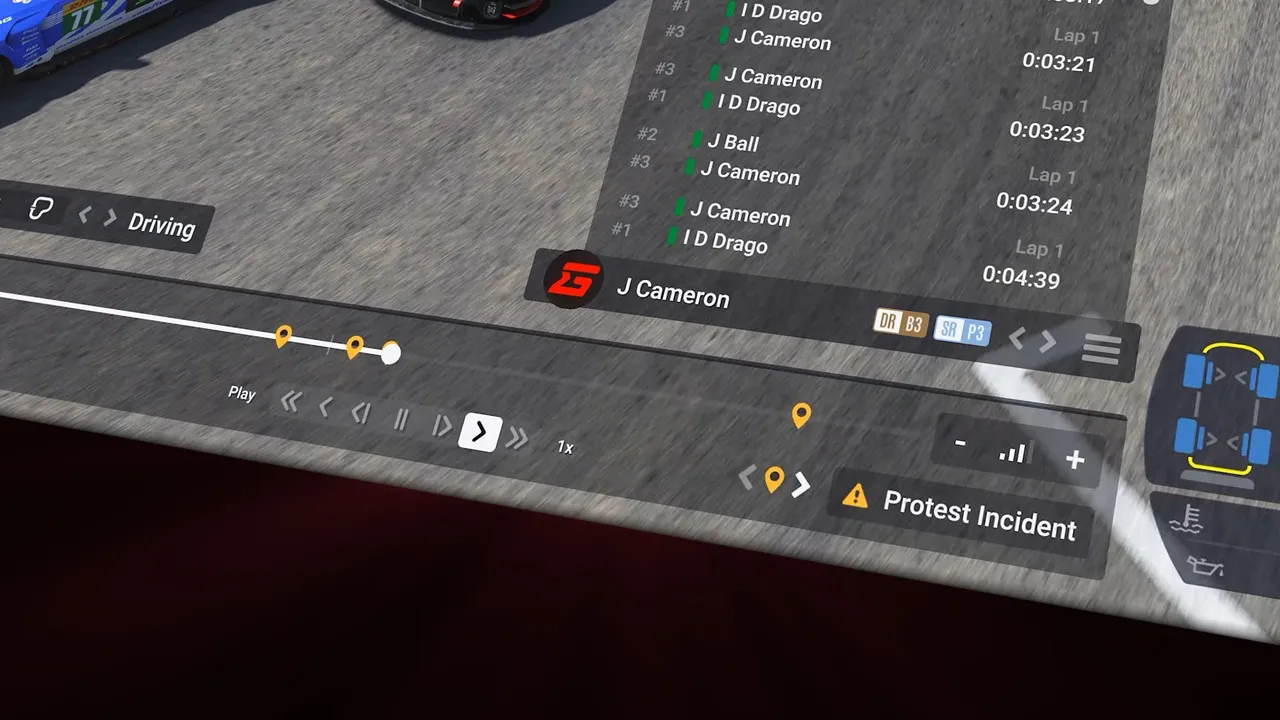 le mans ultimate Protests and LiveSteward update 1.4