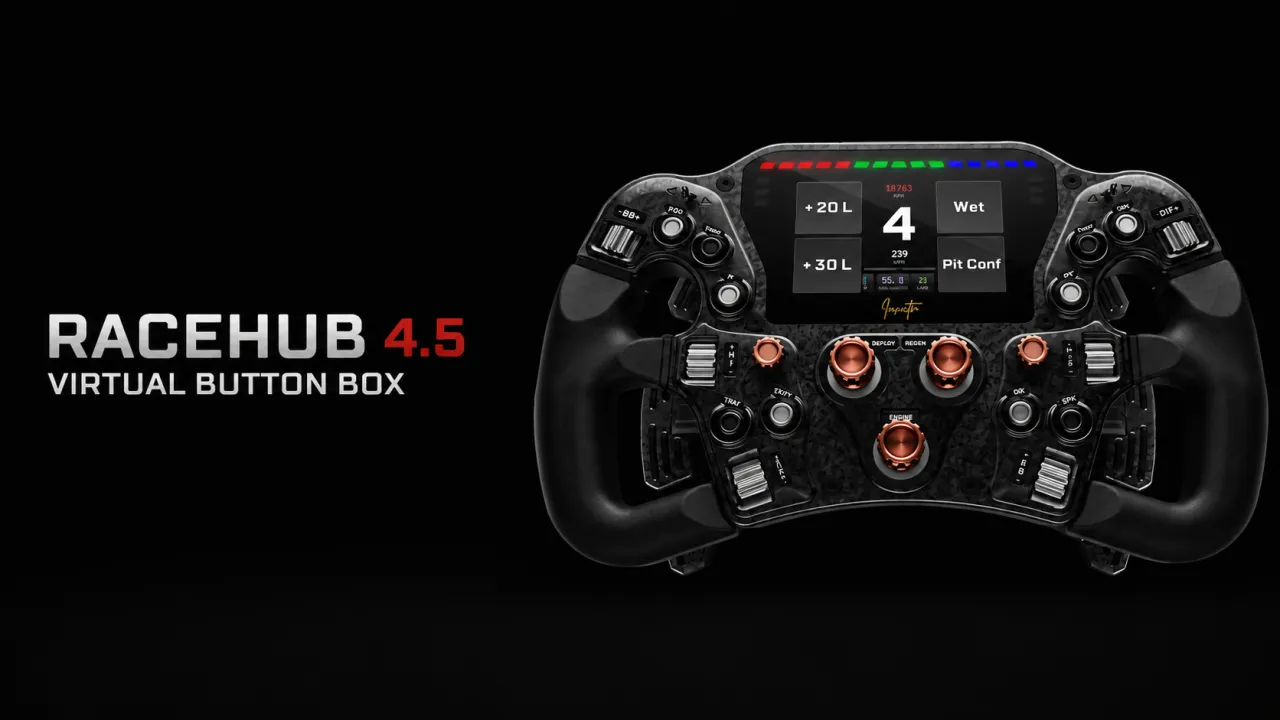 Asetek RaceHub 4.5 & Virtual Button Box 