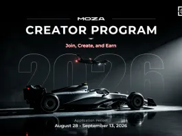 MOZA Opens 2026 Creator Program for Sim Racers MOZA 2026 Creator Program