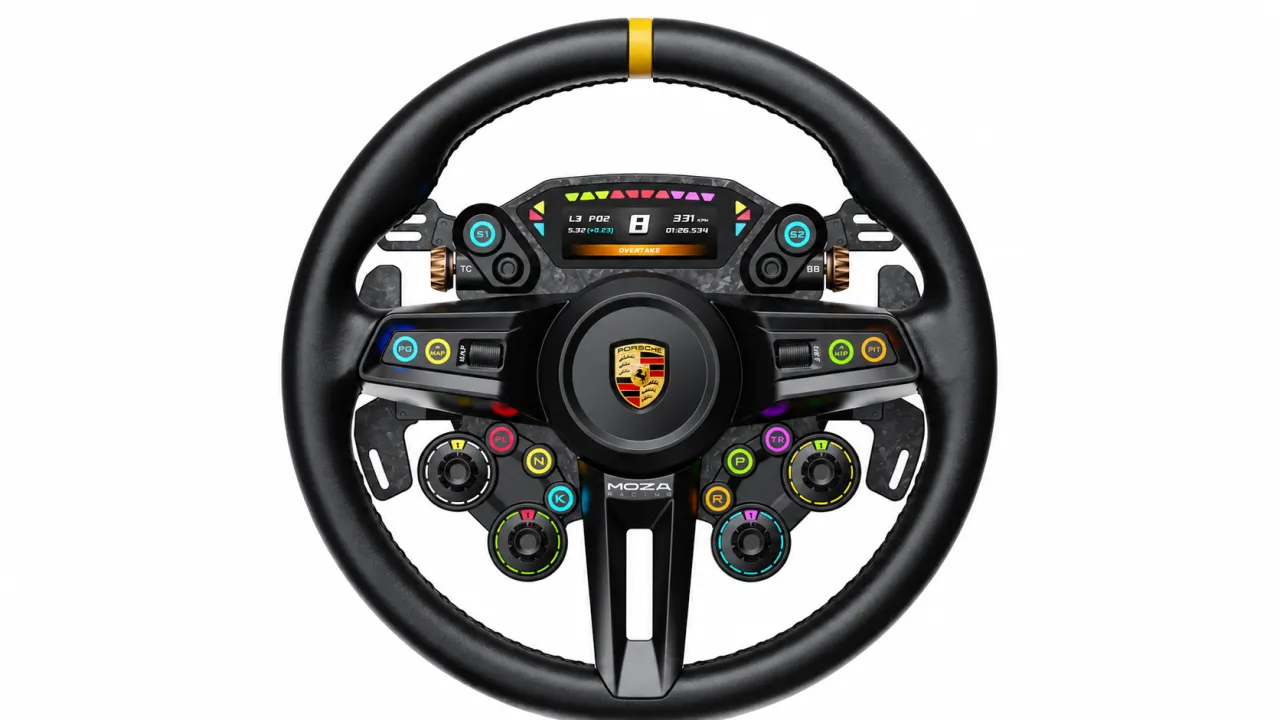 MOZA Porsche 911 GT3 RS Wheel