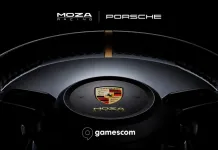 MOZA Teases Porsche 911 GT3 RS-Inspired Wheel for Gamescom 2026 MOZA Porsche 911 GT3 RS Wheel