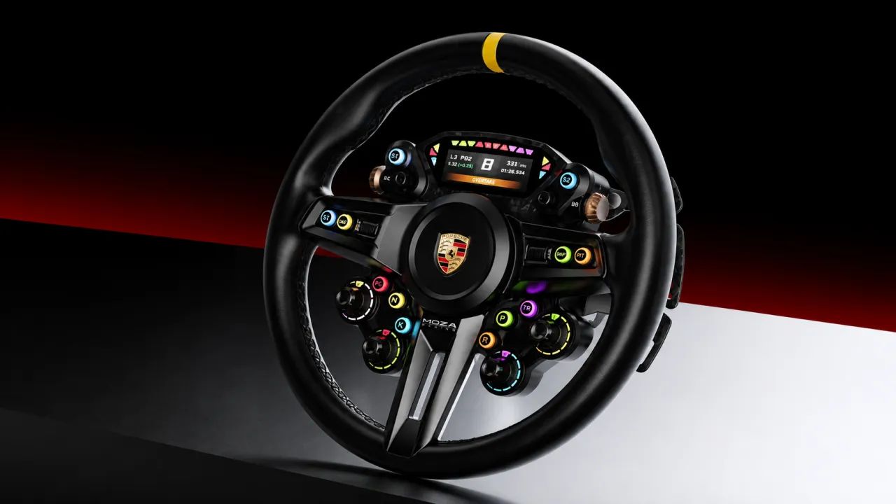 MOZA Porsche 911 GT3 RS Wheel