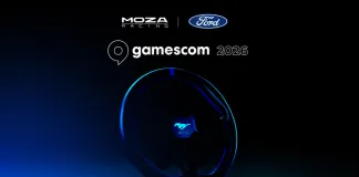 MOZA Racing Teases Ford Mustang GTD Steering Wheel for Gamescom 2026 MOZA Racing Teases Ford Mustang GTD