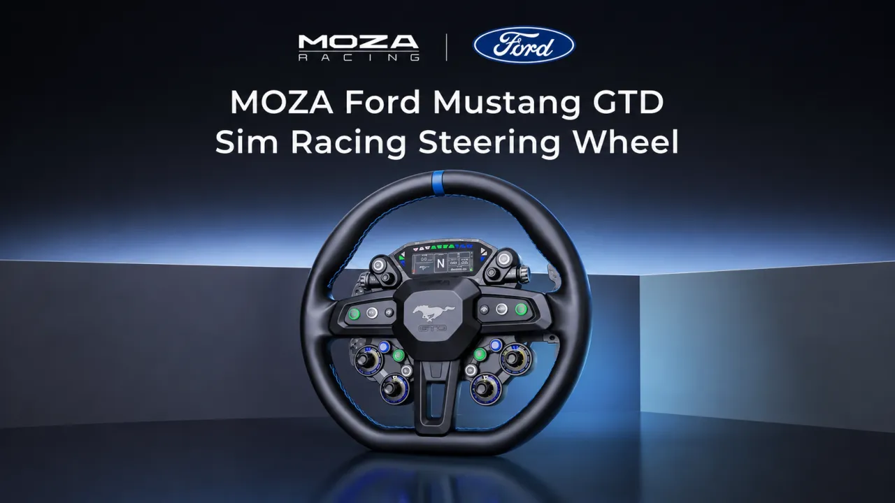 Moza Ford Mustang GTD Wheel