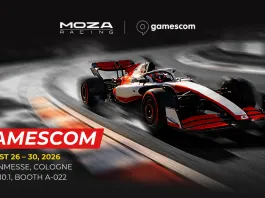 MOZA Reveals Porsche, Mercedes-Benz, Ford and MotoGP Hardware at Gamescom 2026 Moza Racing Hardware Gamescom 2026
