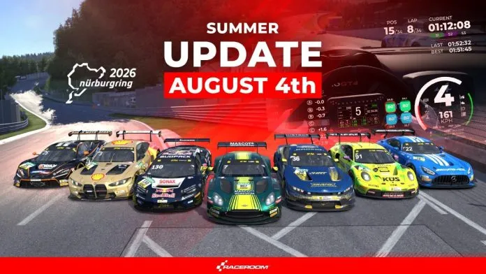 RaceRoom Summer Update 2026
