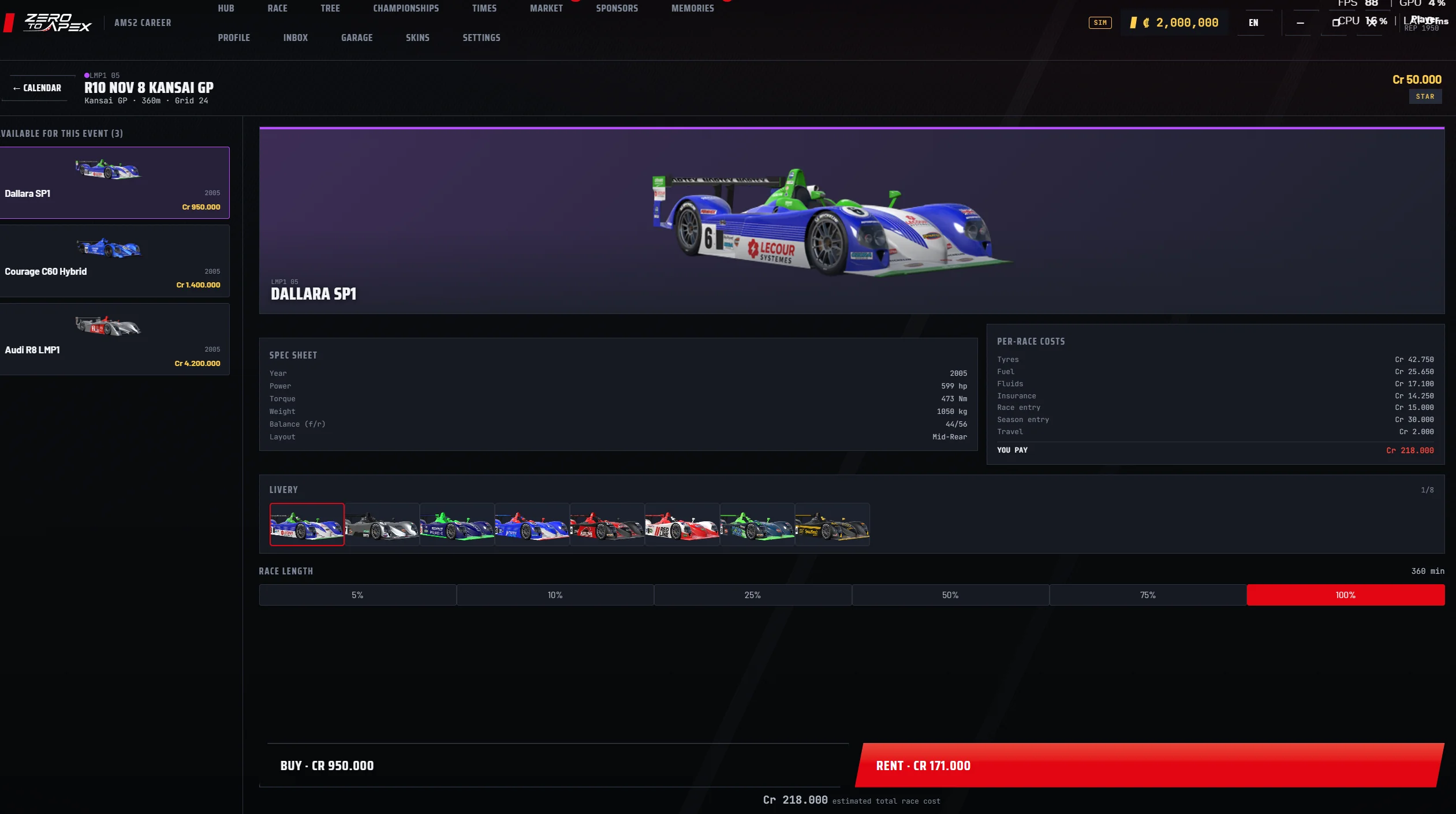 Zero to Apex for Automobilista 2